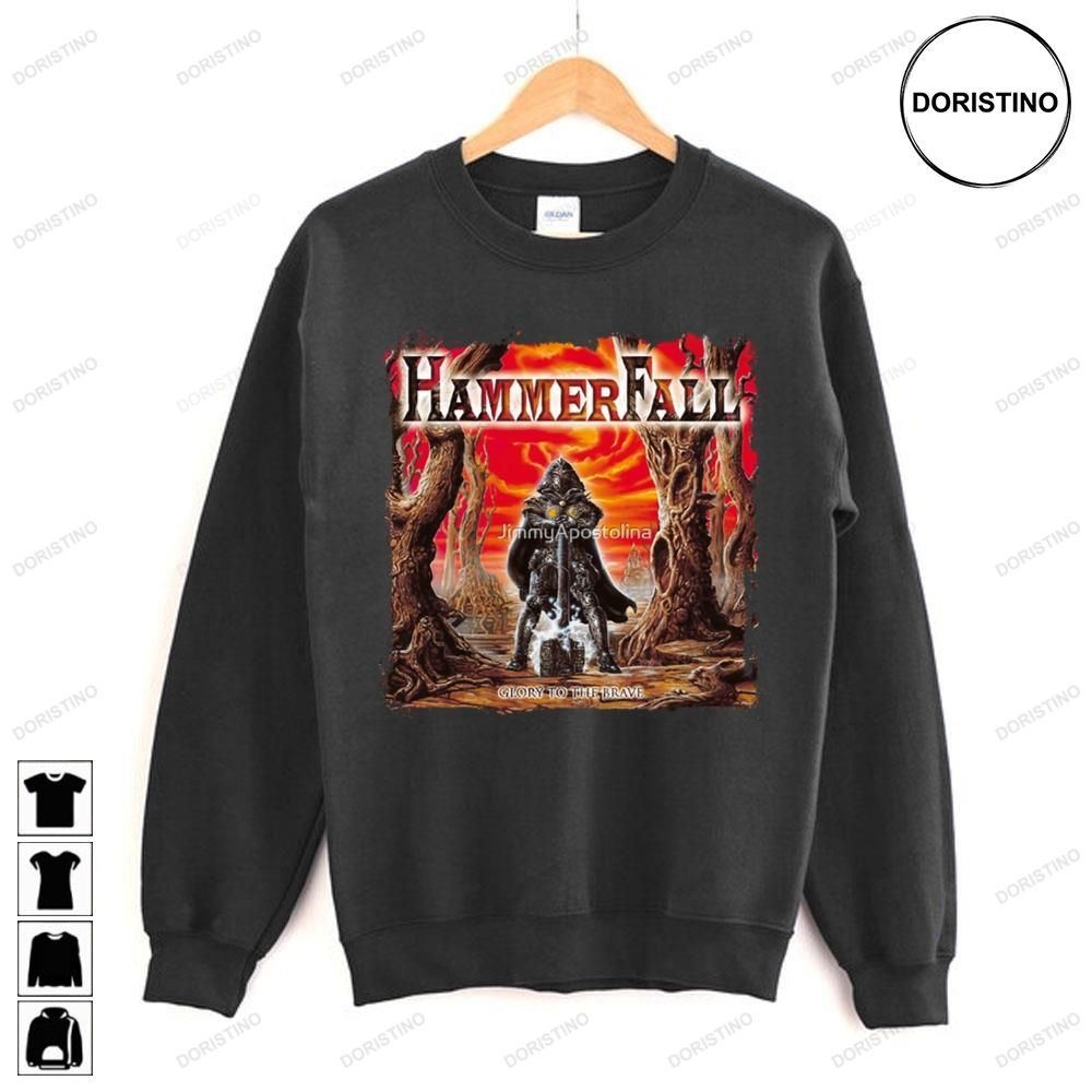 Hammerfall Glory To The Brave Limited Edition T-shirts